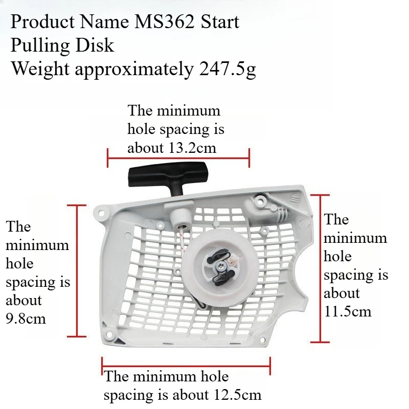 Compatible with STIHL MS362 Puller MS362 Accessories 1140 080 2103 MS362C MS362 Hand Puller