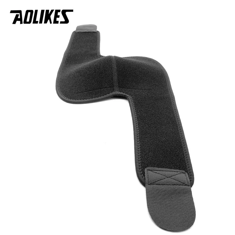 AOLIKES 1PCS Adjustable Elbow Support Wrap Brace Pad Strong Basketball Sports Elastic Elbow Injury Pain Relief Protector