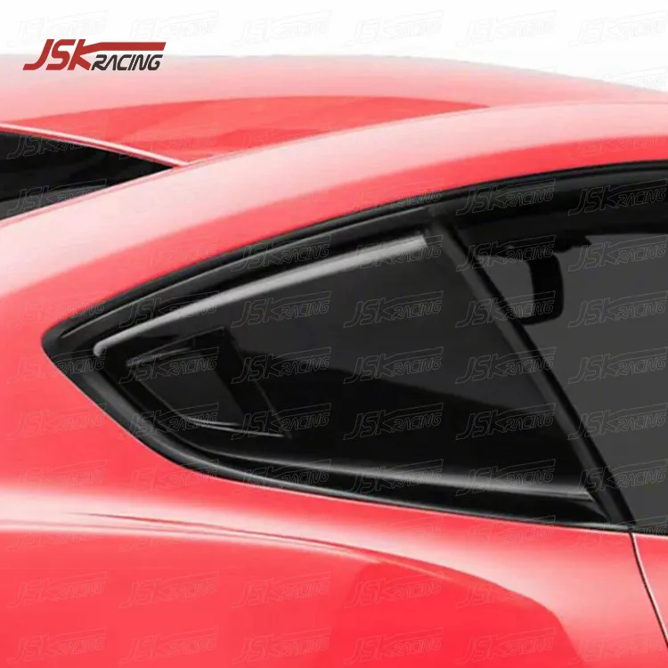 ROUS III STYLE ABS REAR WINDOW SIDE VENT for 2015-2023 FORD MUSTANG