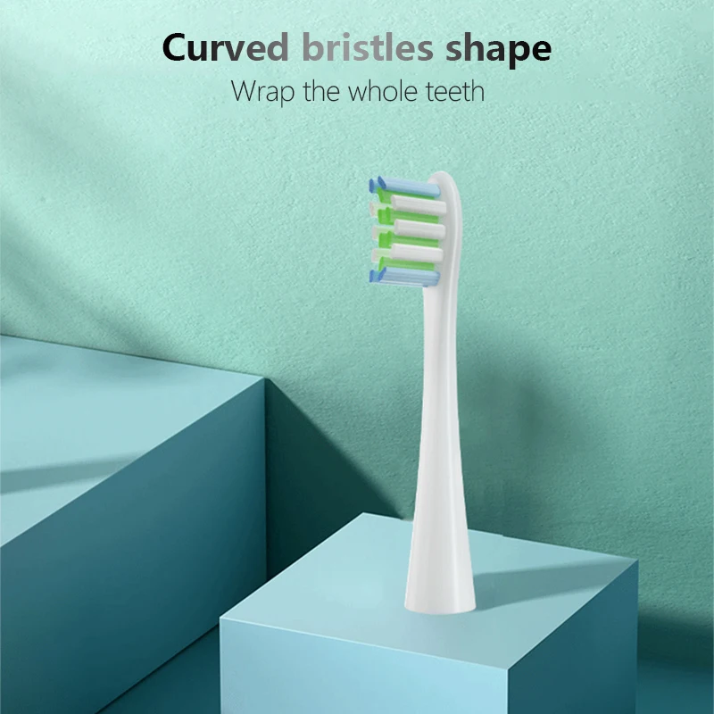 رأس فرشاة الأسنان البديلة ، شعيرات دوبونت الناعمة ، تناسب أوكلين X ، X Pro ، Z1 ، F1 ، One ، Air 2 ، SE ، فرشاة الأسنان الكهربائية ، 5 قطعة