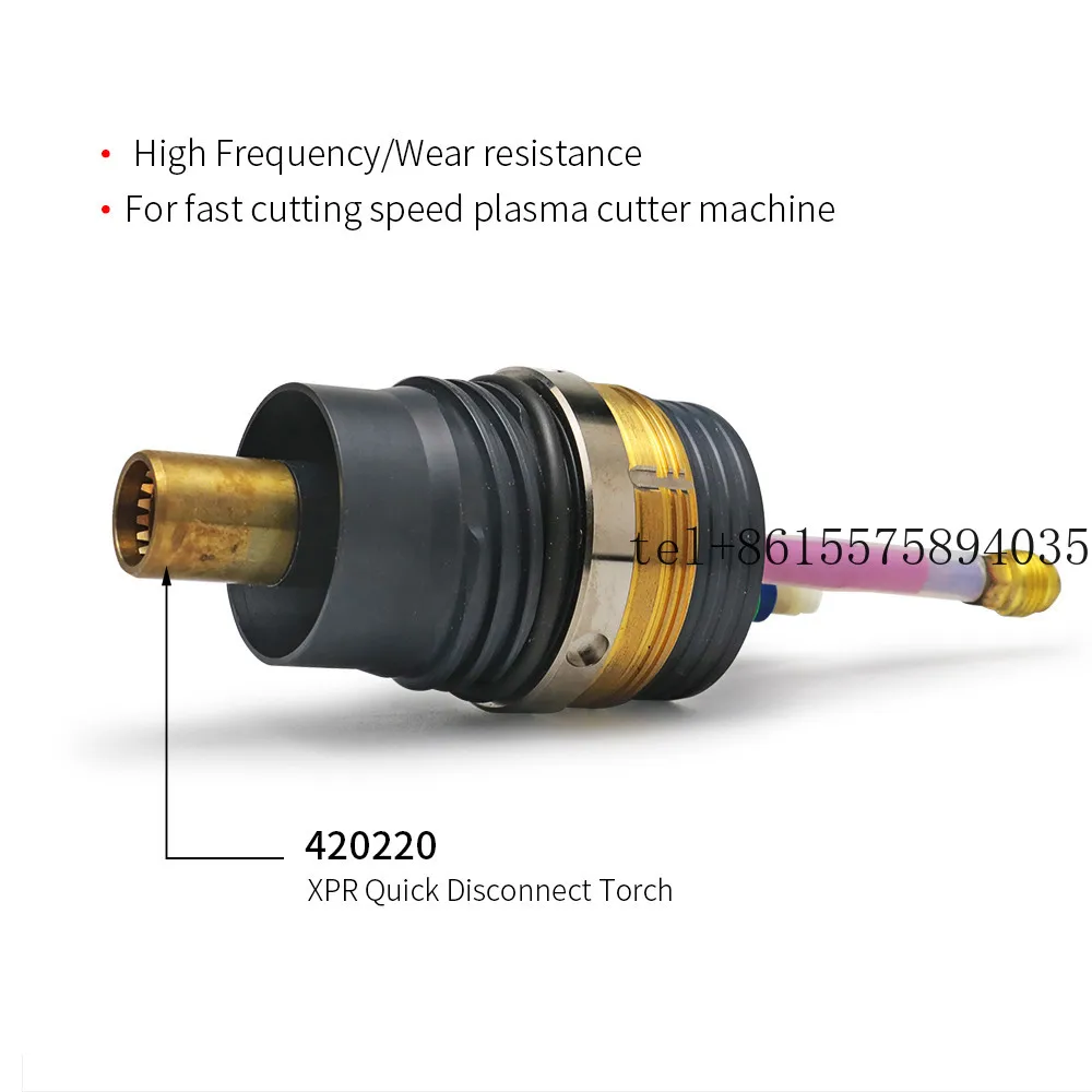 

Комплект расходных материалов для плазменной резки 2026 XPR300 Plasma Torch Quick Disconnect 420220