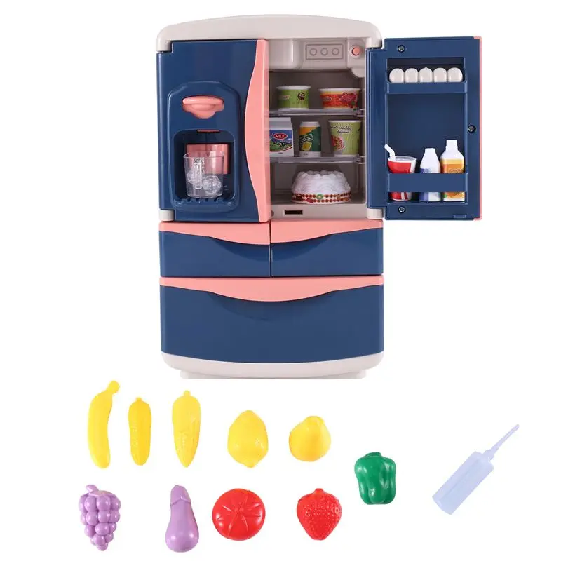 

Детский имитационный холодильник Yh218-2Ce: набор бытовой техники для мальчиков и девочек с музыкой и подсветкой