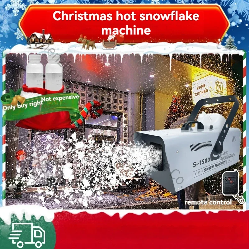 attrezzatura-per-la-neve-artificiale-da-utilizzare-all’aperto-ideale-per-palcoscenici-feste-di-natale-e-grandi-matrimoni-macchina-per-la-produzione-di-neve-artificiale-con-effetto-fiocco-di-neve-realistico-potenza-1500-w
