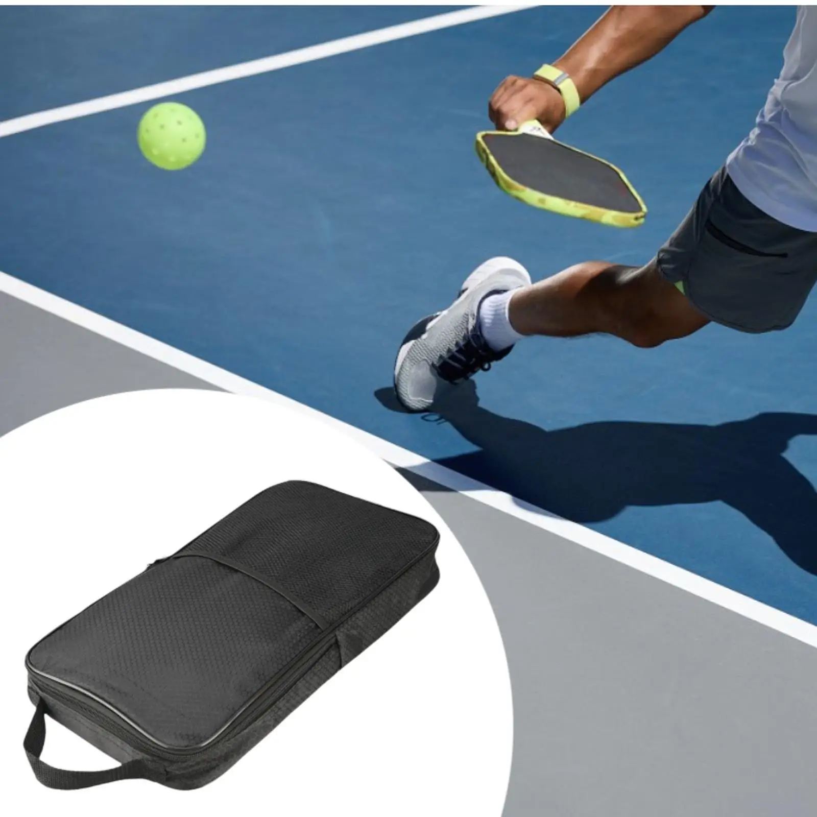 

Сумка для ракеток Pickleball на молнии Сумка Pickleball для путешествий на открытом воздухе для мужчин