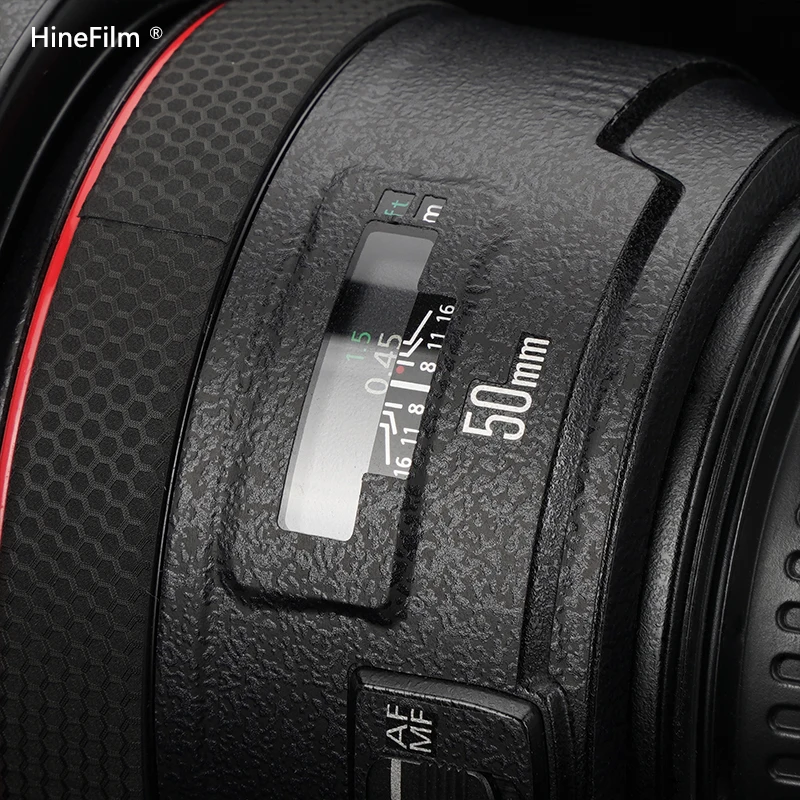Hinefilm Skin for Canon EF50 f1.2L Lens Sticker 50 1.2 Lens Wrap Cover For Canon EF 50mm F1.2L USM Lens Decal 50f1.2 Protector