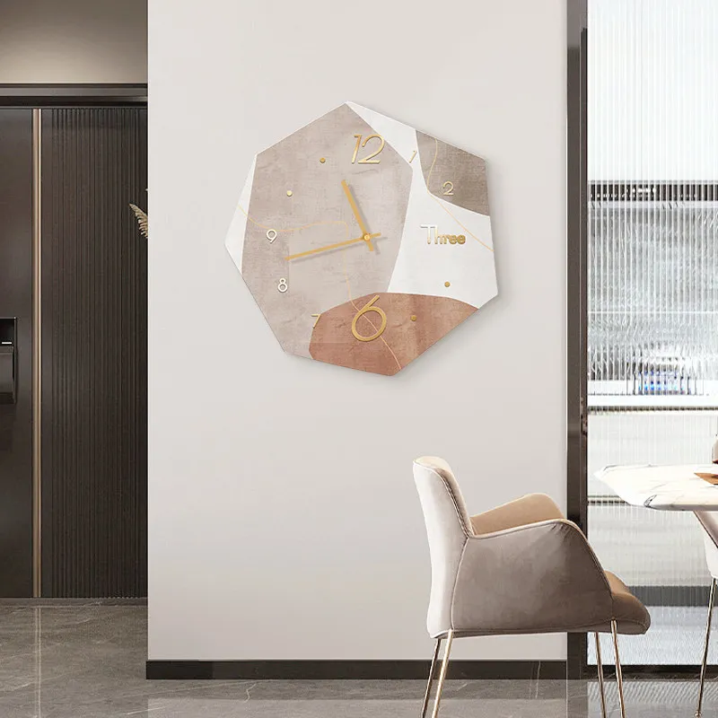 Creative Design Wall Watch Fashion Restaurant Modern Luxury Bedrooms Clock Wall Living Room Reloj De Pared Room Decorations