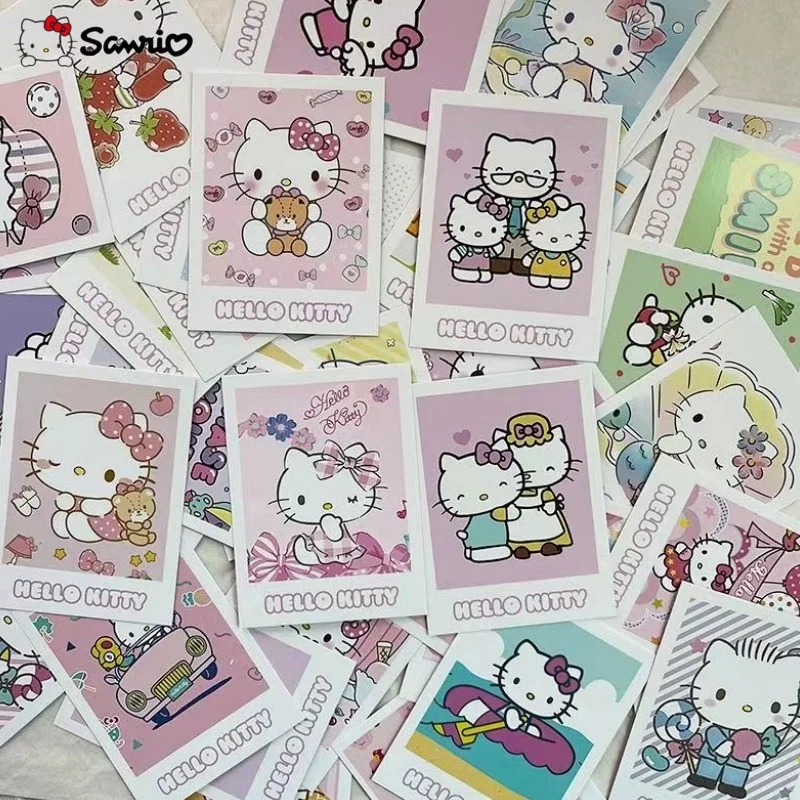 

Sanrio series cute Hello Kitty Kawaii exquisite LOMO card cartoon bookmark small card message card greeting card creative gift