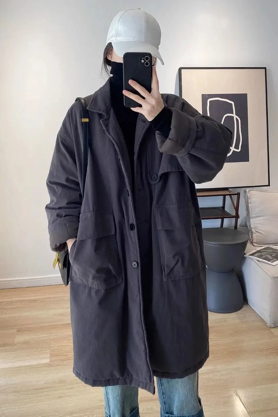 

2026 Autumn/winter Women's Trench Coat Loose Commuting Workwear Trench Coat