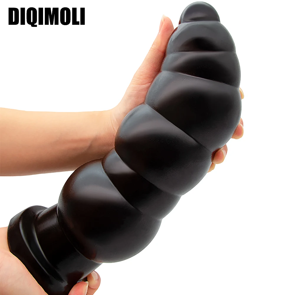 Oversized Anal Plug Dildos Stimulate Anus and Vagina Butt Plug Masturbator Big Penis Anal Dilator Sex Toys for Women and Men