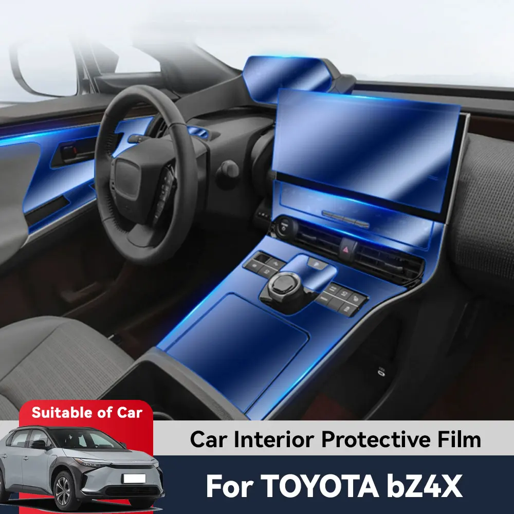 

Auto Central Control Screen TPU Navigation Anti Scratch interior Protection Film GPS Navigation For TOYOTA BZ4X 2023 2024
