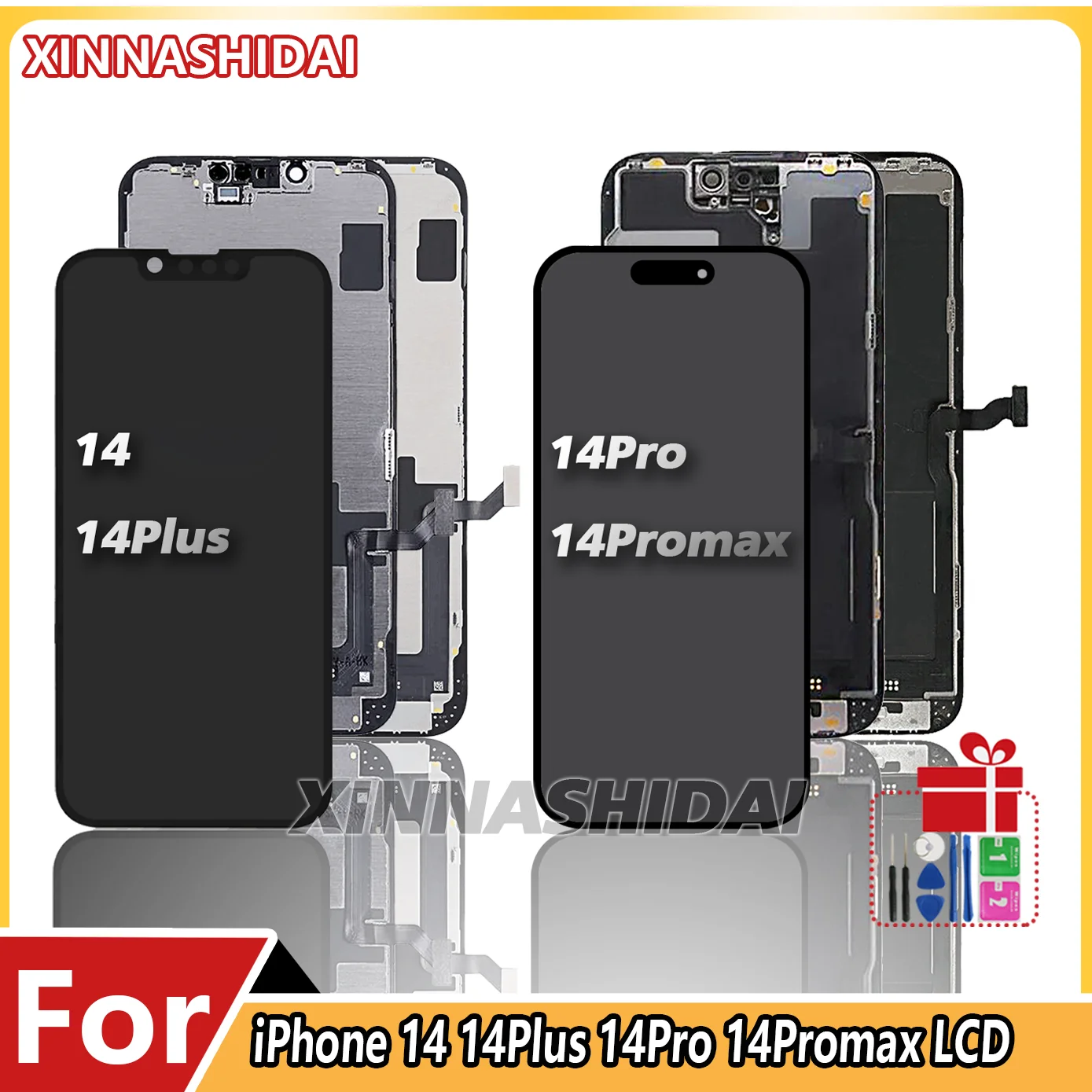 Incell Screen For iPhone 14Pro 14 Plus 14Pro Max LCD Display Touch Screen Digitizer Replacement Assembly Parts For iphone 14 LCD