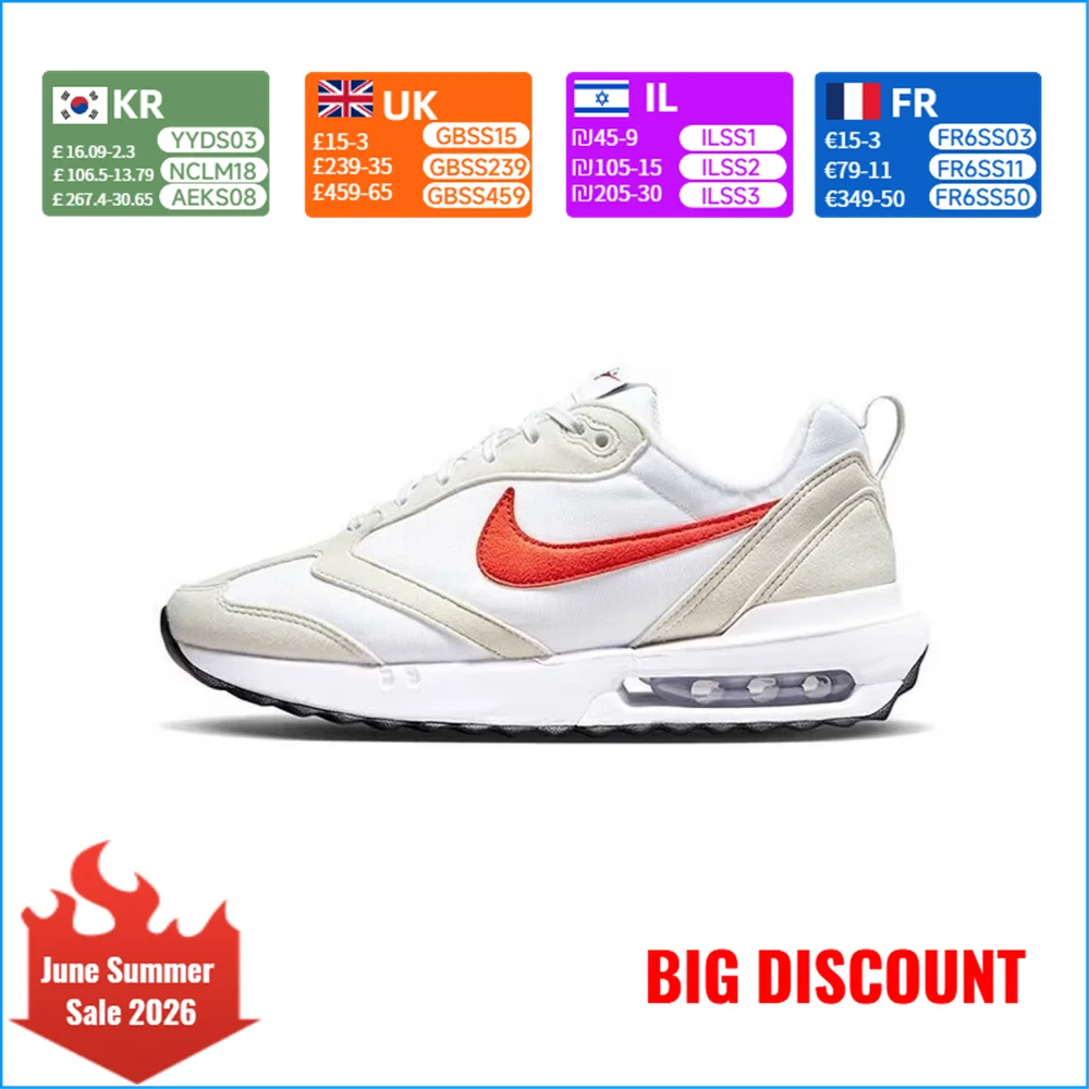 Обувь унисекс Nike Air Max Dawn с воздушной подушкой, противоскользящая, прочная, с амортизацией, комфортная, DC4068-101