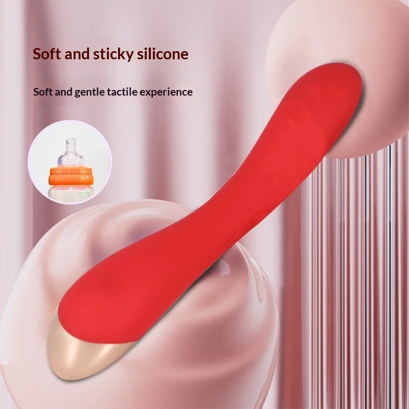 Сенсорный переключатель, выдвижной свободно нагреваемый вибратор AV, женская секс-игрушка