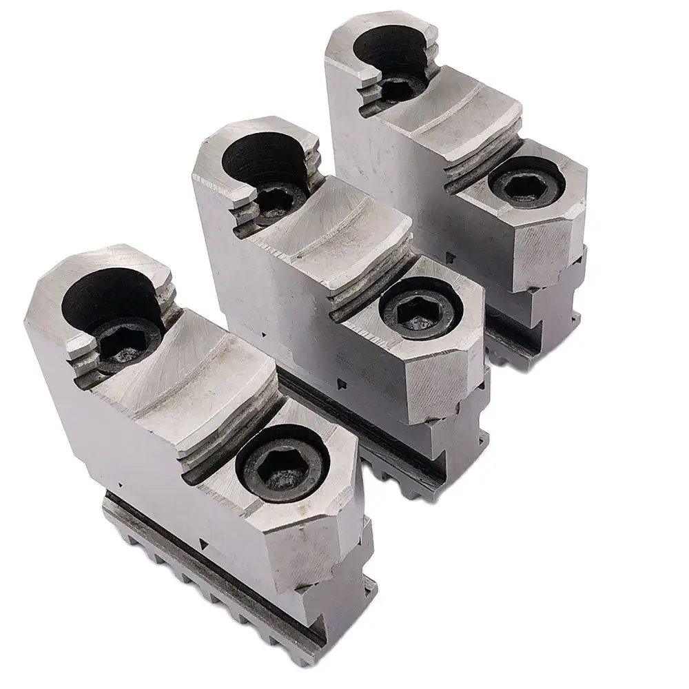 

1 set K11-160A Type A Seperate Jaw Two-Piece Jaws For 160mm 6" Lathe Chuck Collet Lathe Manual Self Centering