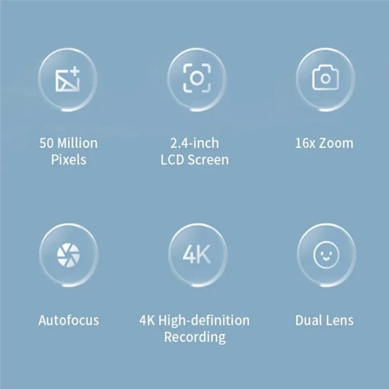 AS95-1080P HD كاميرا رقمية كاميرا فيديو للأطفال كاميرا صغيرة مدمجة للمبتدئين التصوير الفوتوغرافي صورة شخصية