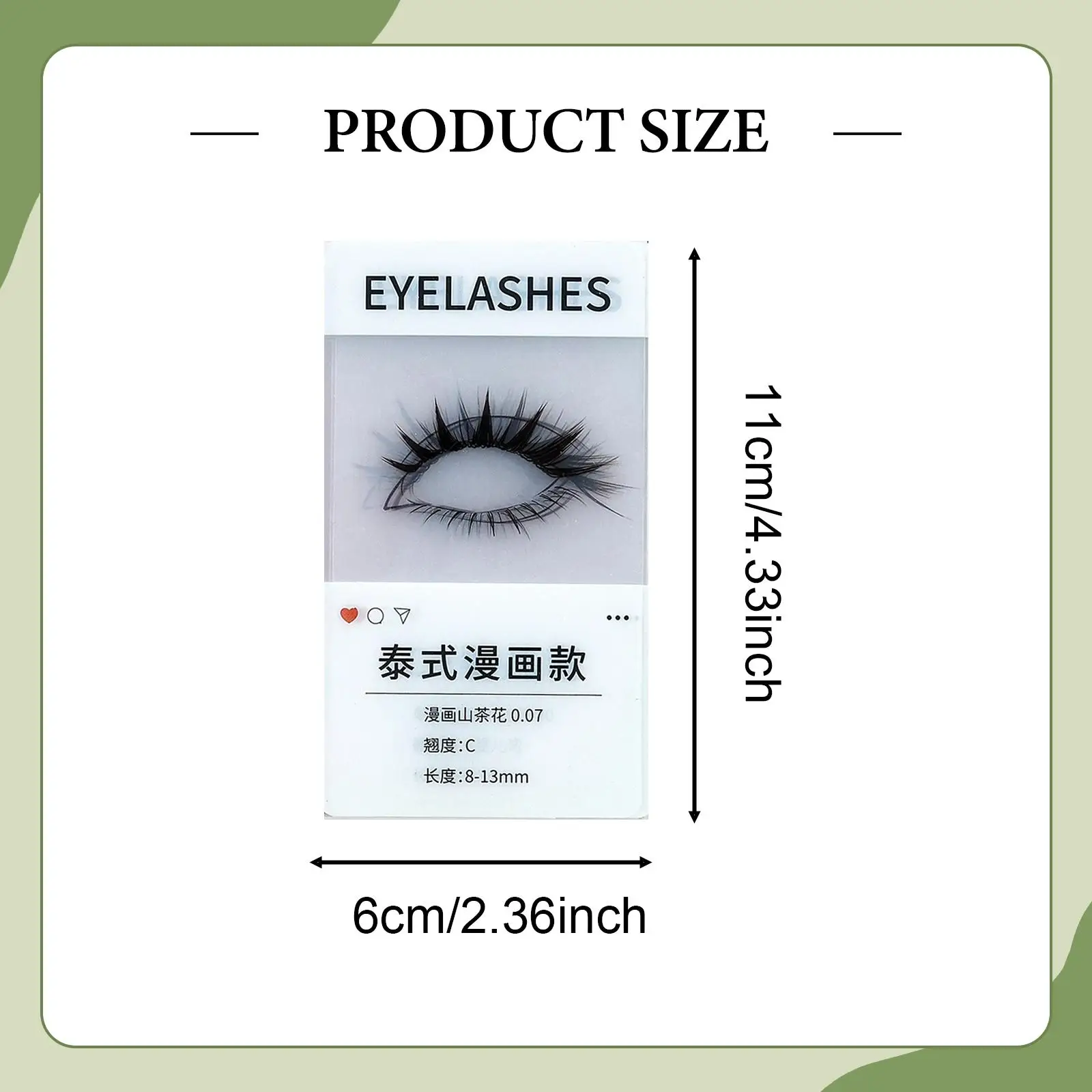 14 Pieces Eyelash Effect Cards Must Have Tools Easy to Use Effect Display