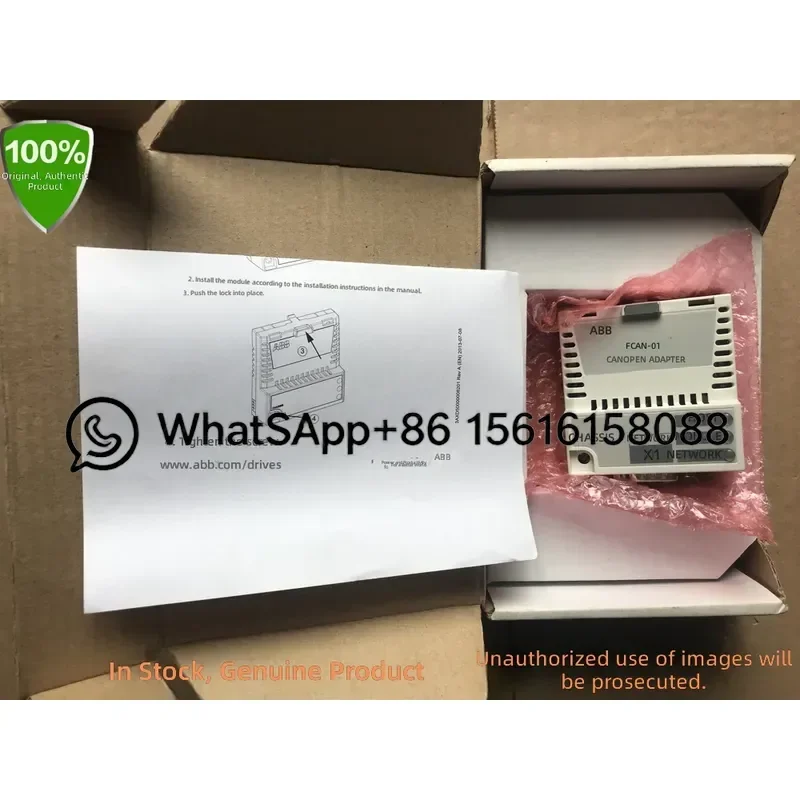 ABB ACS355 ACS880 Inverter CanOpen Communication Module FCAN-01 Bus Adapter Fieldbus Interface Card Industrial Automation