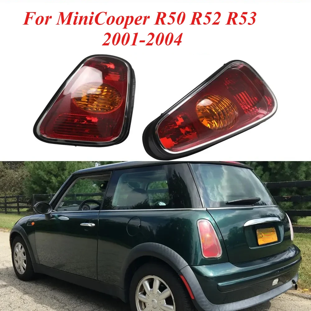 63216935783 Rear Light Car LED Turn Signal Parking Rear Brake Lamps Tail Lamp Lens For BMW Mini Cooper R50 R52 R53 2001-2004