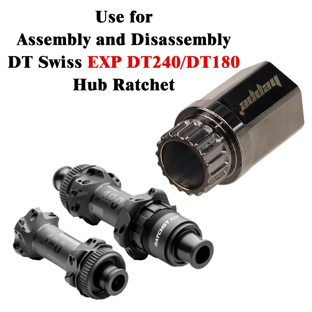 HEPPE Bike Ratchet Disassembly Tool Bike Hub Ratchet Removal and Installation Socket Wrench for DT SWISS EXP 240 180 Ratchet