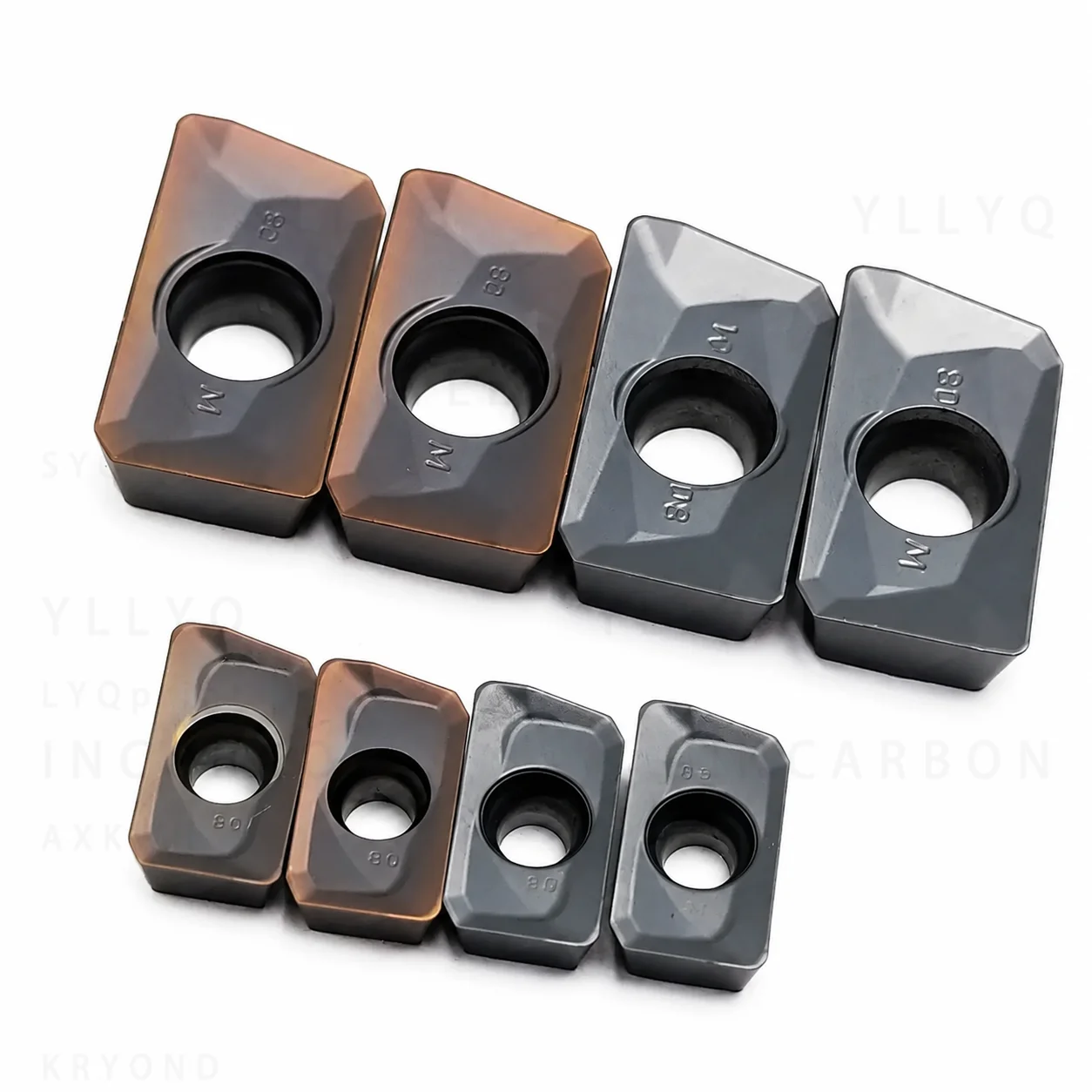 APMT1135 APMT1604 YBG202/YBG205 Carbide Milling Inserts CNC Indexable Hard Alloy Cutting Tools APMT160404 160408