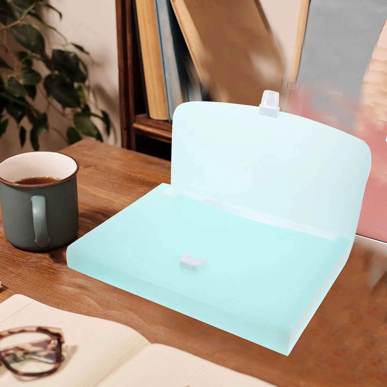 

A4 Wall File ganizer 6 Slots Hanging Accordion Plastic Document Folder Lightweight Storage Bag For Papers Receipts Tickets