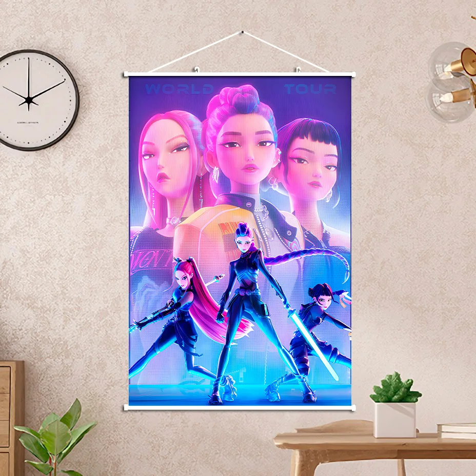 yZ[z60X90CM KPop f[n^[Yǎ|X^[ǃA[g[NvgAj|Ƃ̑A[gLoXG