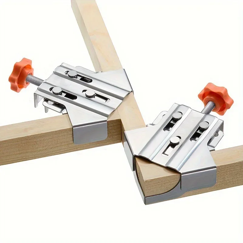 

2/4PCS 90 Degree Positioning Squares Right Angle Clamps for Woodworking Corner Clamp Carpenter Clamping Tool for Cabinets