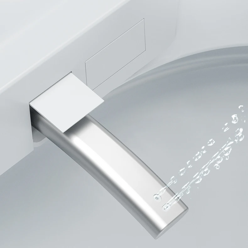 Water Saving System Automatic Chinese Toilet Wc Smart Intelligent Wc Watermark One Piece  Toilet
