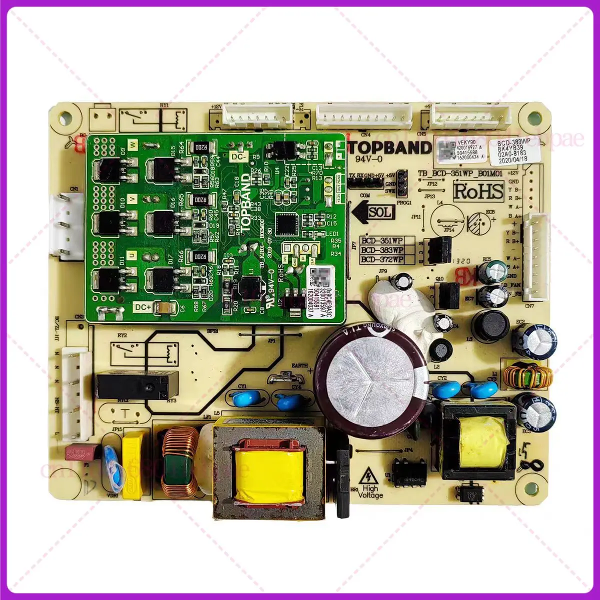 

For Konka refrigerator main control board BCD-388WEGL5SP main board 383WP BK4YB56, BK4YB39