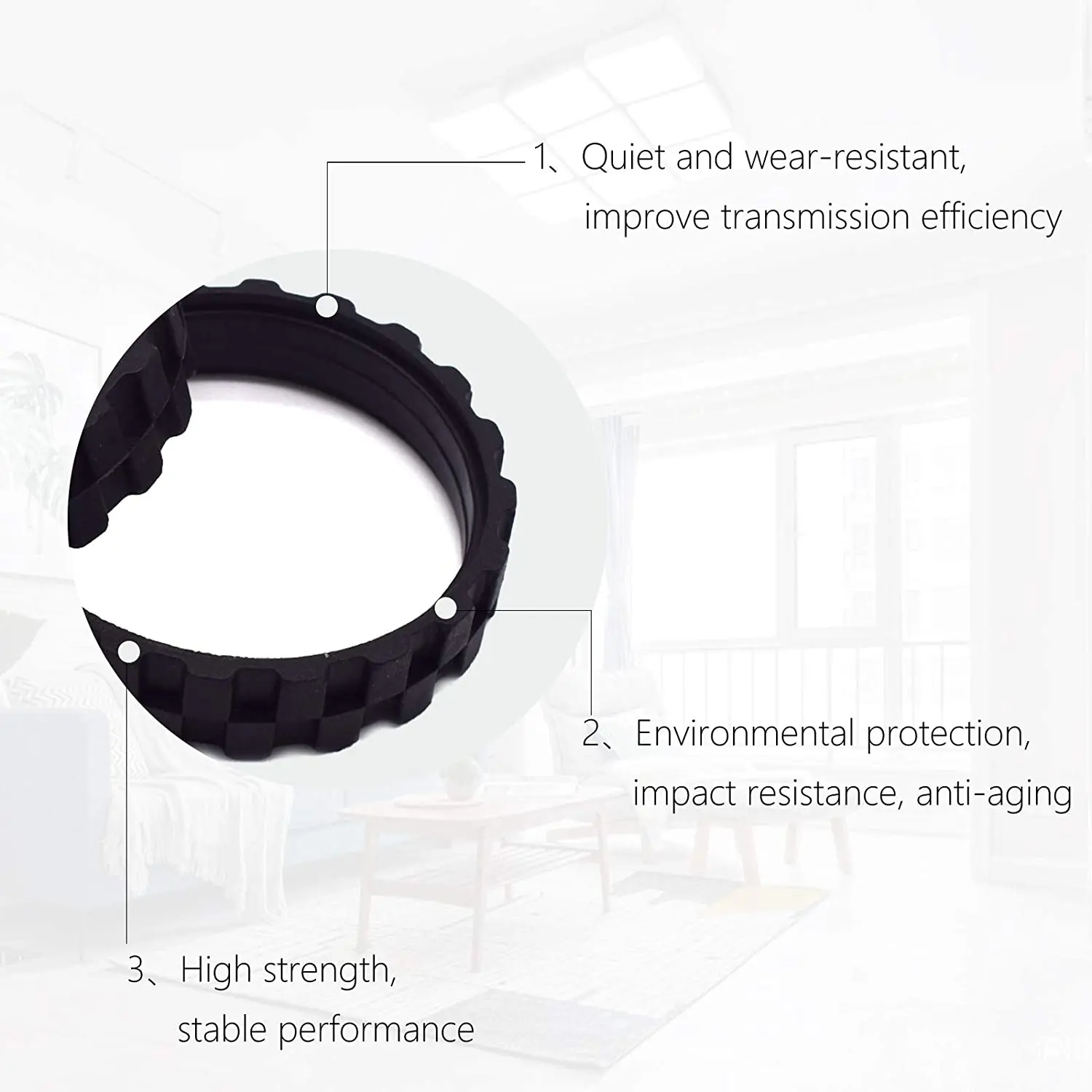 Reifen für irobot Roomba Räder Serie,,, und, rutsch fest, hohe Haftung und einfache Montage 4er Pack