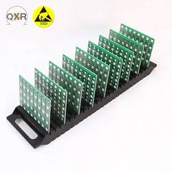 ESD Q-PC6 PCB Tray Storage Rack 480X140X35mm PP Bowl Conductive Antstatic Magazine Stand Holder