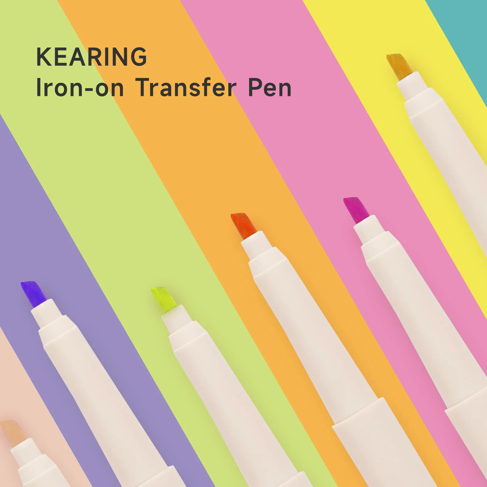 Kearing IRON-ON Transfer Pen DIY Sublimation Marker 2mm 3.5mm Nib  Permanent Heat Transfer Onto T Shirt  Mugs Fabric Glass Wood