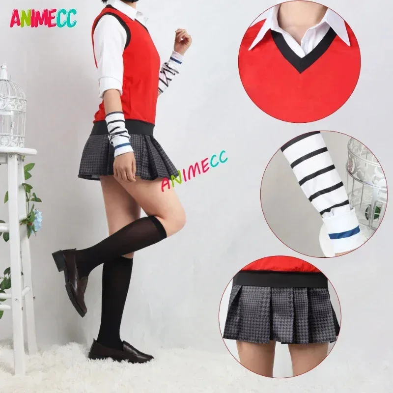 Sisi 2233ANIMECC Midari Lkshima Kakeguruis Cosplay peluca uniforme escolar japonés trajes de fiesta de Halloween para mujeres y niñas