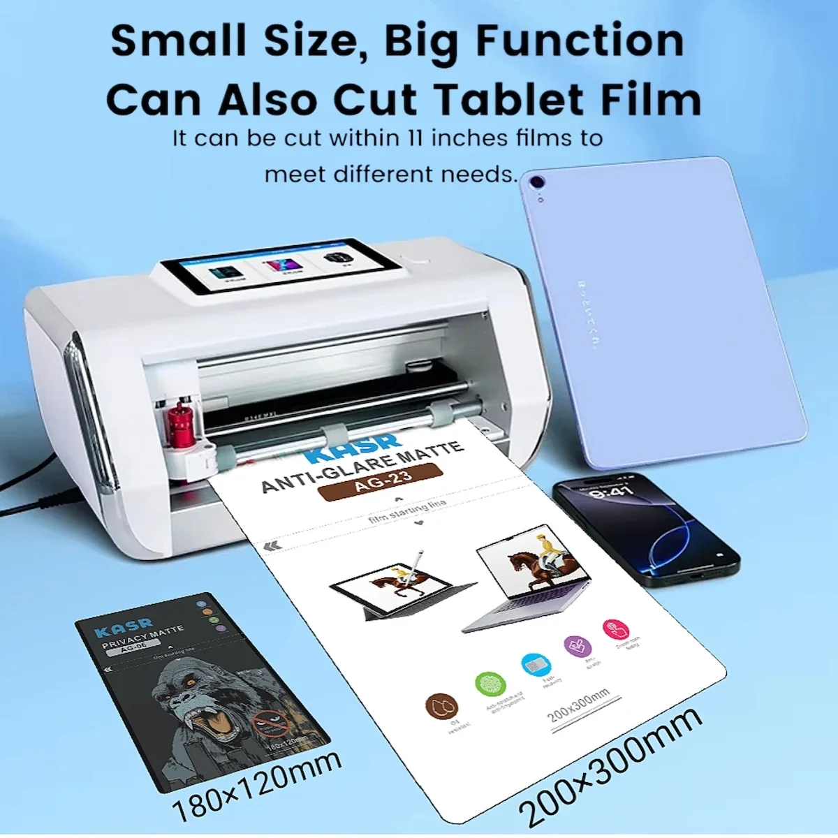 

Лидер продаж: станок для резки гидрогелевых пленок и защитных стекол для телефонов, планшетов и ноутбуков (TPU)