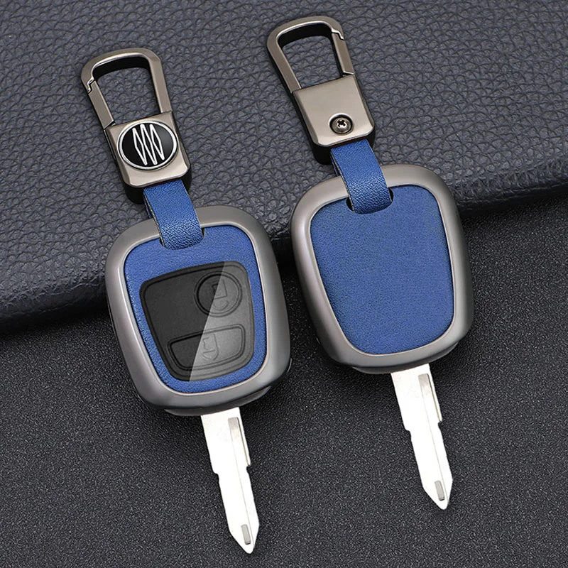 Alloy Car Key Case Cover Shell For Citroen C1 C4 For Peugeot 106 107 206 207 306 307 406 407