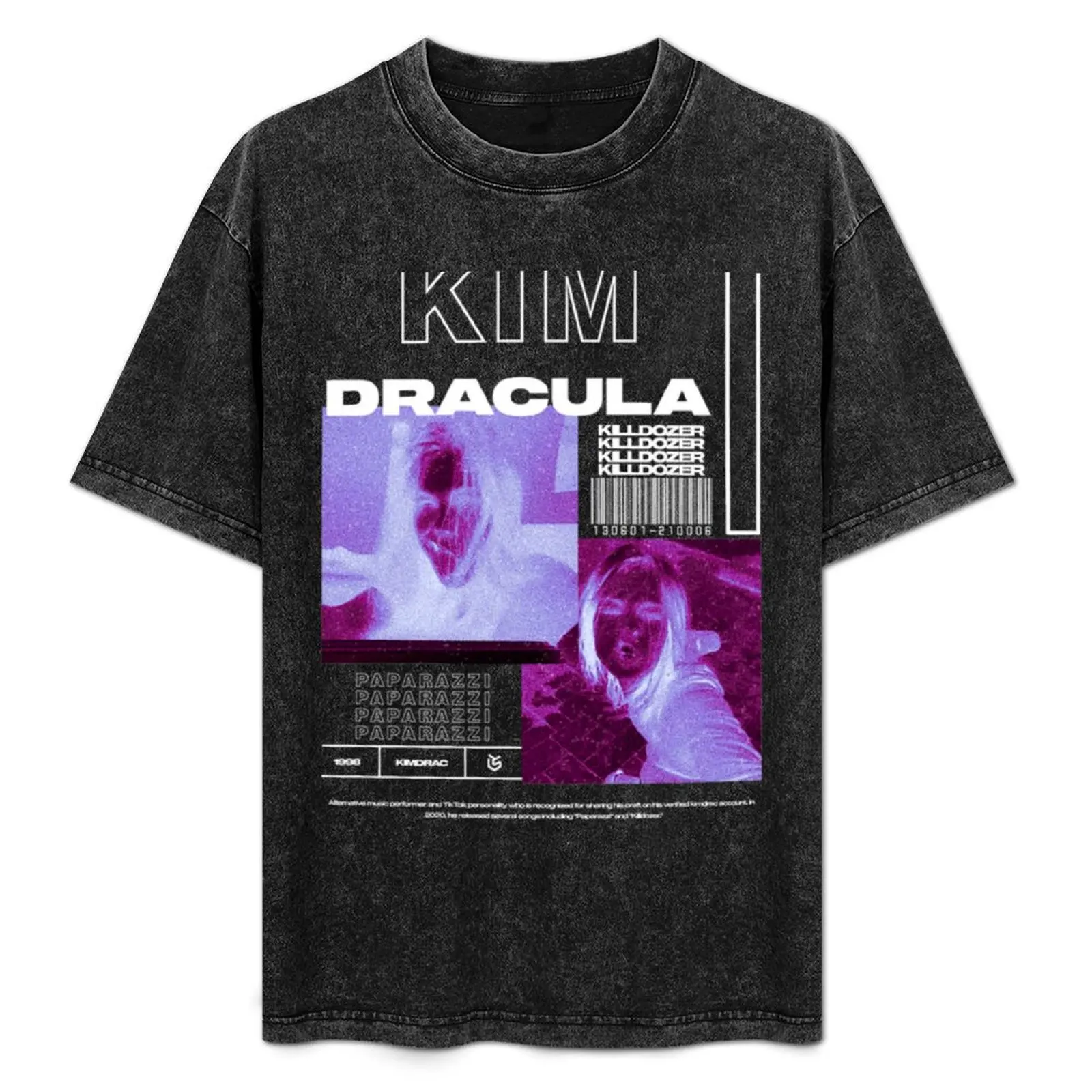 

Kim dracula T-Shirt funny gifts T-shirts oversize graphic t shirt vintage Aesthetic clothing mens graphic t-shirts funny