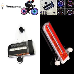 Bicycle Spoke Light 14 32 LED Colorful Flashlight Decorative Wheel Tire Light For Bicycle Accessories Night Riding Bike Lamp