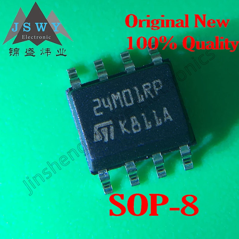 

(10/50PCS) M24M01-RMN6TP 24M01RP SOP-8 1Mb EEPROM Chip 100% Original Stock Fast Shipping Electronic Components