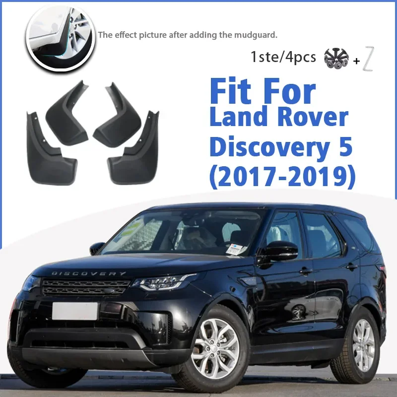 

2017 2018 2019 For Land Rover Discovery 5 L462 Mudflaps Fender Mud Flap Guards Splash Mudguard Car Accessories Front Rear 4pcs