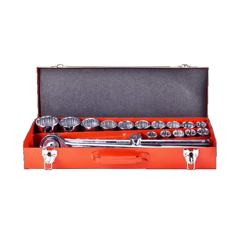 

21 Pieces Professional Car Repair Tools Ratchet Wrench Mechanics Socket Tool Set