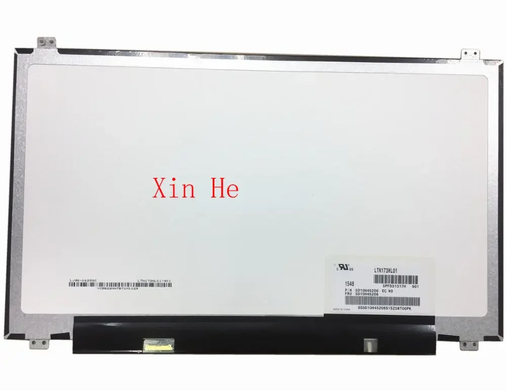 LTN173HL01 LTN173HL01-901 LP173WF4-SPF5 LP173WF4-SPF3 LP173WF4-SPF3 Laptop LCD Screen 1920*1080 EDP 30pins IPS