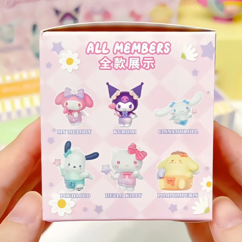 

Подлинная слепая коробка Sanrio Cupid Series Kawaii, аниме-фигурка Hello Kitty My Melody Merch, магнитная фигурка, магнит на холодильник, детский подарок