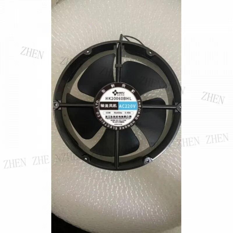 

Y 1 шт. Для вентилятора HONGKE HK22060BHL AC220V 45 Вт 22 см круглый вентилятор осевой вентилятор с алюминиевой рамкой