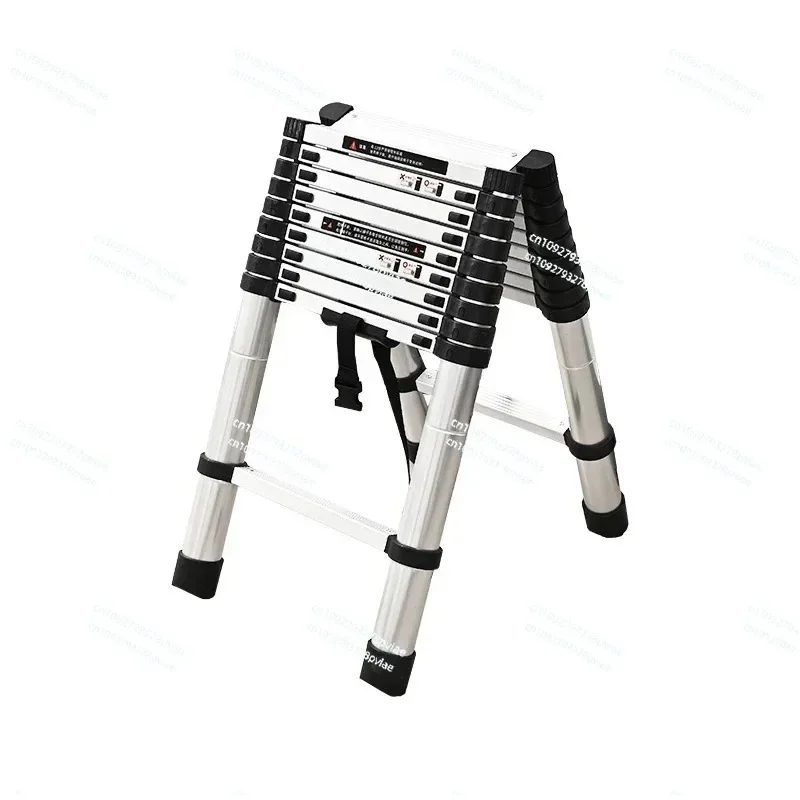 Retractable Ladder Double Side Telescopic Ladder 10M