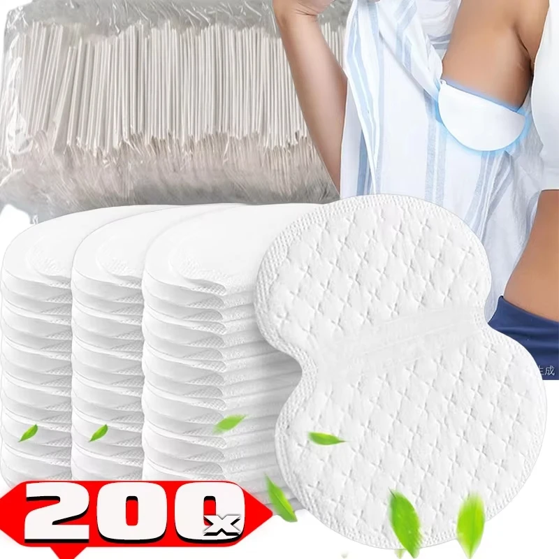 

30/50/200pcs/Pack Disposable Invisible Underarm Sweat Absorbent Stickers Dress Clothing Sweat Perspiration Deodorant Shield Pad