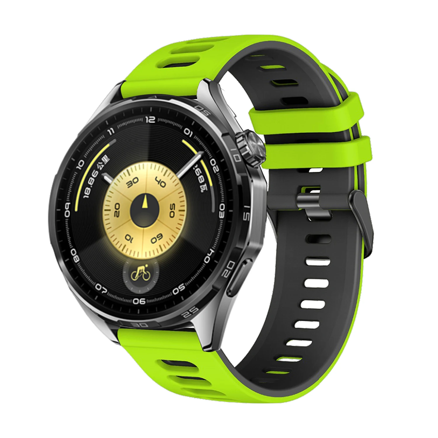 Correa deportiva de silicona de 20 22mm para Huawei Watch GT6/GT5 Pro/GT4 46mm/GT Runner Smart Wacth Band Amazfit GTR 4 3 2 BIP GTS 2 Correa