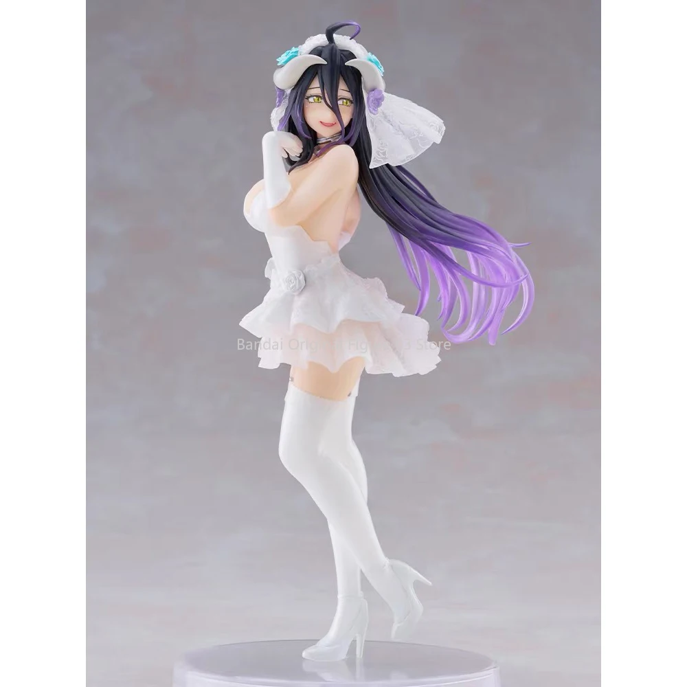 ต้นฉบับอะนิเมะรูป Bandai Taito Albedo Coreful Overlord Action ตุ๊กตา PVC ของเล่นสะสมตุ๊กตา