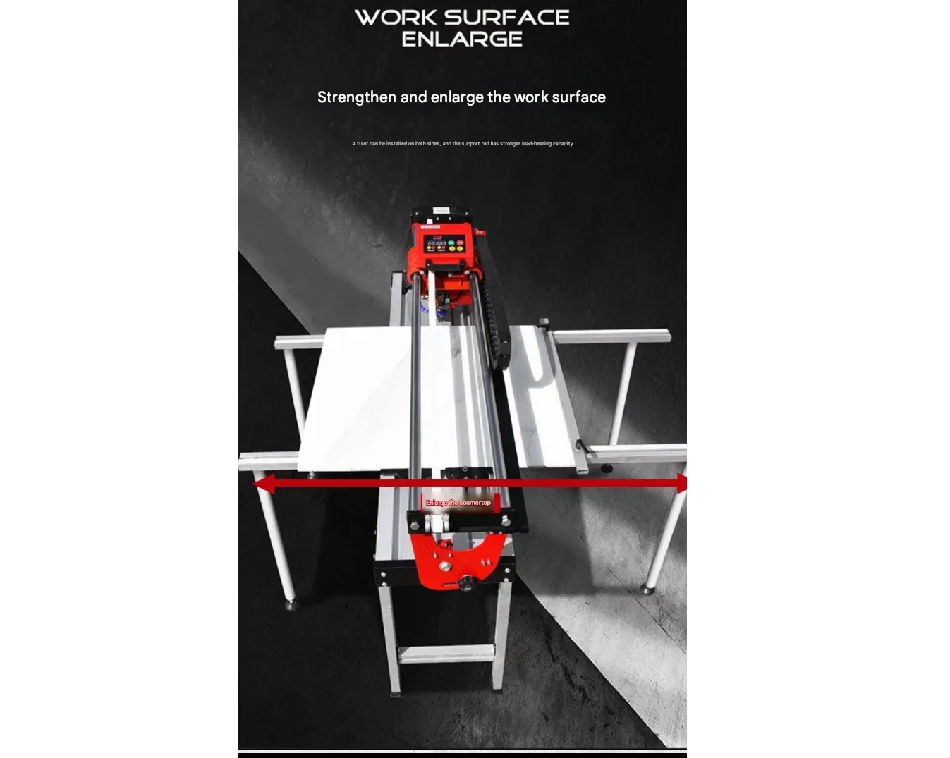 Multifunctional Automatic Ceramic Tile Stone Cutting Machine Integrated Chamfering Slotting Edge Grinding Power Cutters