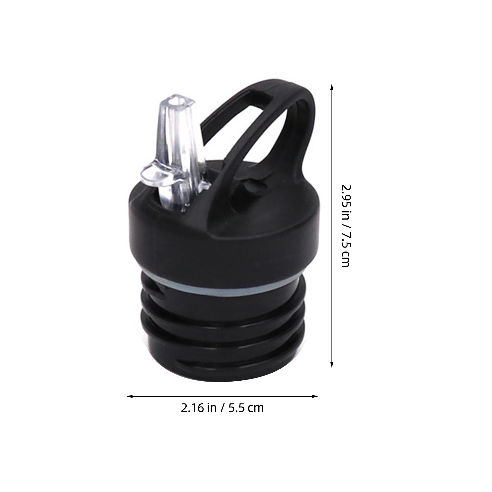 

3 Pcs Sports Kettle Straw Lid Durable Premium Material Portable Daily Use Camping Hiking Travel Bottle Cover Safe Kids Adults No
