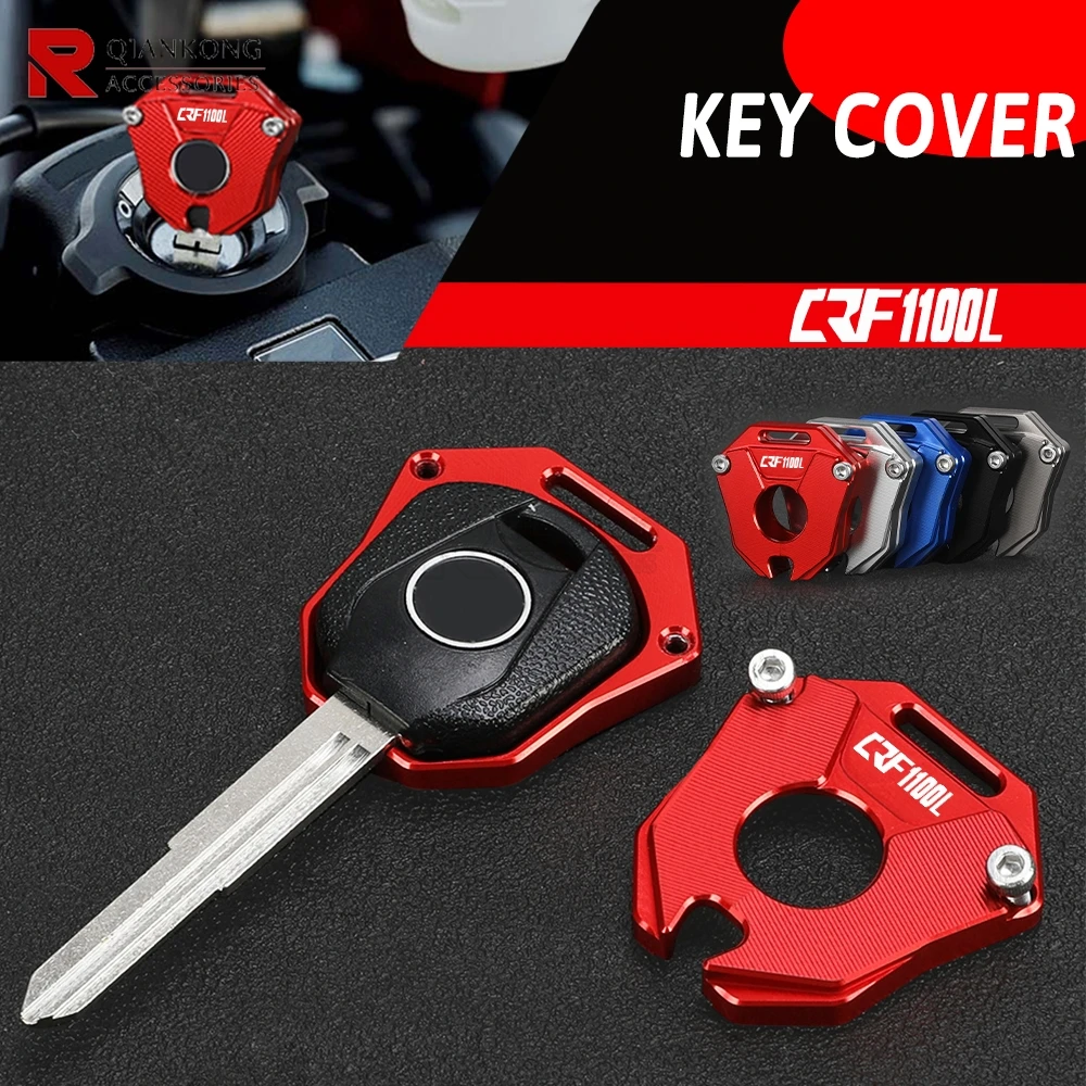 

Motorcycle Accessories Aluminium For HONDA CRF1000L CRF1100L Africa Twin CRF 1000L 1100L Key Cover Case Shell CRF1100L CRF1000L